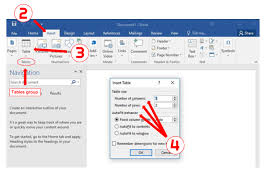 How To Import Excel Data Into A Word Table Cedarville University