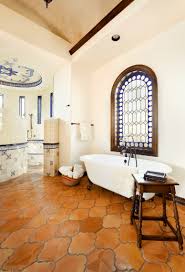 We look at prevalent spanish style with handmade, rustic textures, bold pattern and lots of warming neutrals to set the scene. 50 Spanish Style Primary Bathroom Ideas Photos Home Stratosphere