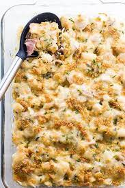 Chicken Cordon Bleu Casserole Recipe Low Carb Gluten Free Chicken Cordon Bleu Casserole Recipe Casserole Recipes Keto Diet Recipes