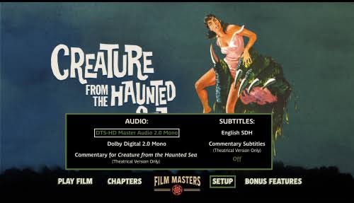 Devil's Partner / Creature From The Haunted Sea Blu-ray Double Feature - Ed  Nelson / Jean Allison