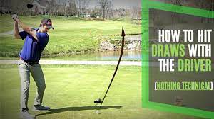 Every golfer wants to know how to hit a draw. How To Hit A Draw With The Driver Simple Process And Not Technical Youtube
