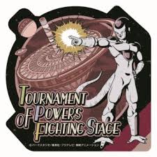 And even goku and frieza at the climax of the tournament of power. Travel Sticker Dragon Ball Z 13 Freeza Tournament Of Power S Fighting Stage Anime Toy Hobbysearch Anime Goods Store