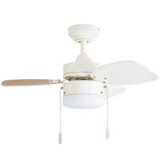 Shop Honeywell Ocean Breeze 30 White Small Led Ceiling Fan With Light Overstock 25738848