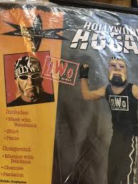 Vintage Hulk Hogan nwo wcw halloween costume kids 8