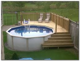 Diy Above Ground Pool Deck Kits Swimming Pool Decks Pool Deck Plans Best Above Ground Pool