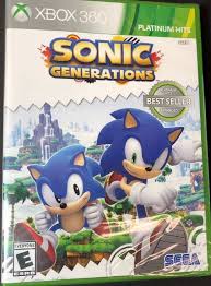 Brand New Xbox 360 Sonic Generations Sonic Generations Generation Game Sonic