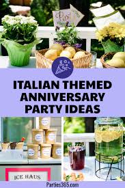 Shop all birthday party themes. Wedding Anniversary Party Italian Backyard Brunch Parties365