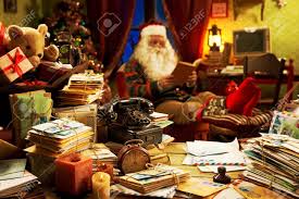 Claus, elves, reindeer handlers, and santa helpers for the purposes of sharing stories, advice, news, and information. The Messy Desk Of Santa Claus He Reading A Book Stock Photo Picture And Royalty Free Image Image 23880184