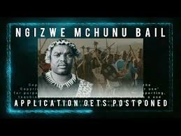 Ngizwe mchunu arrested together with five others for instigating violence. Ngizwe Mchunu To Remain In Jail Bail Gets Postponed Youtube