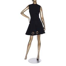 Cushnie Et Ochs Grommet Mini Dress