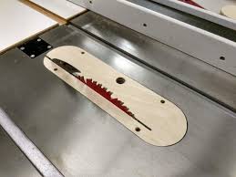 Zero Clearance Table Saw Insert How To Make One The Right Way In 2020 Table Saw Table Saw Accessories Unique Woodworking