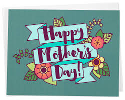 Vector chamomile blossom decoration for mother's day or sale shopping special offer banner. Amazon Com Floral Happy Mother S Day Card Pretty Calligraphy Banner Card For Her Handmade