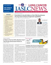 Chronic lymphocytic leukemia (cll) is a type of cancer of the bone marrow and blood. Iaslc Lung Cancer News V2 N2 By Iaslc Issuu