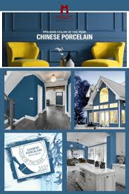 If the interiors of your home are neutral, chinese porcelain or similar shades of blue are a fantastic color to think about incorporating via art and accessories because blue mixed with white or light warm gray wall colors is a magical combination. Chinese Porcelain Is A Deep Blue With A Violet Undertone