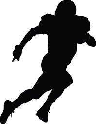 Silhouette Football Player Svg Free