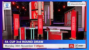 The first round draw was made today and on the suggestion of @tlg86 here's the dedicated thread. Fa Cup 3rd Round Draw Live On Bbc One Bt Sport Sport On The Box