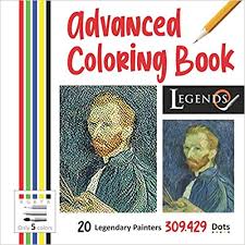 Next we watched the first half of an amazing video: Advanced Coloring Book Extreme Pointillism Free Sample To Download Coloring Queen