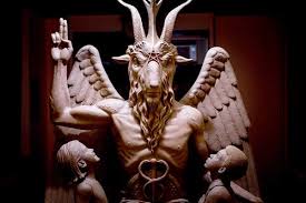 Baphomet stars colin ward, matthan harris, giovanni. Satanic Temple Sues Over Goat Headed Statue In Sabrina Series The New York Times