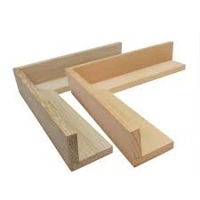 Moldagem em FAIA maciça | Para molduras | em forma de L 40X45mm