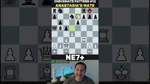 Checkmate Pattern #12 - Anastasia's Mate - YouTube