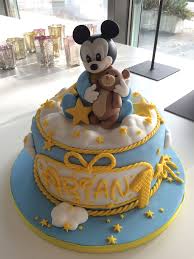 Ein gesunder kuchen zum ersten geburtstag mami from the blog. Baby Mickey Mouse Torte Lealu Sweets