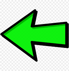 Download Svg Free Download Clipart Arrow Pointing Left Green Arrow Pointing Left Png Image With Transparent Background Toppng