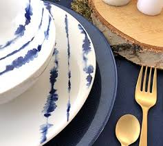Assiette De Presentation En Verre Bleu Marine Bruno Evrard Assiette De Presentation Verre Bleu Assiette