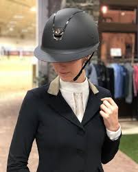 Samshield Miss Shield Shadowmatt Helmet Black Helmets At Chagrin Saddlery Main