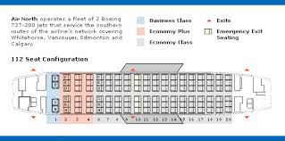 Boeing 737 500 Seating Chart Seat Map Continental Airlines