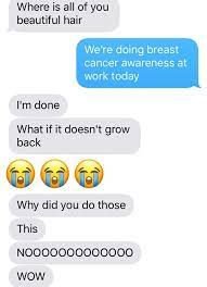 Girlfriend Texts Boyfriend She Shaved Her Head Doesn T Expect Reaction Like This In 2021 Jokes For Boyfriend Prank Boyfriend Funny Text Message