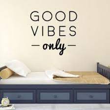 Maybe you would like to learn more about one of these? Good Vibes Only Wall Sticker Quote Wall Stickers Bedroom Wall Stickers Urban Artwork
