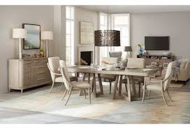 Height standard (30) counter (36) pub (42) finish color unfinished white almond rich mocha black espresso pecan. Hooker Furniture Affinity Transitional 78 Rectangle Pedestal Dining Table With 2 Leaves Stoney Creek Furniture Dining Tables