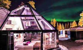 Die sagenumwobenen nordlichter (auch polarlichter oder aurora borealis genannt) einmal am himmel tanzen sehen: Santa S Igloos Arctic Circle Rovaniemi Discovering Finland
