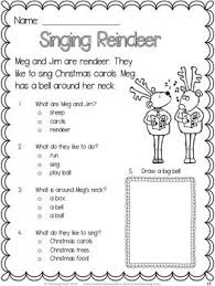 Christmas Free Christmas Reading Comprehension Christmas Reading Reading Comprehension
