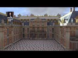 Reconstitution 3d Construction Du Chateau De Versailles Jusqu A La Revolution Francaise Youtube Versailles Chateau Versailles Chateau