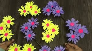 Check spelling or type a new query. Paper Flower Wall Hanging Simple Craft Ideas
