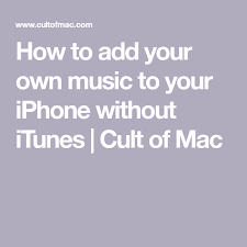 How To Add Your Own Music To Your Iphone Without Itunes In 2020 Iphone Information Iphone Life Hacks Iphone Info