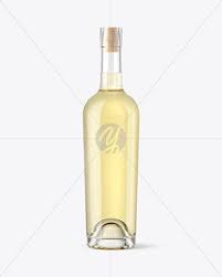 White Wine Bottle With Cork Mockup In Bottle Mockups On Yellow Images Object Mockups Wine Bottle Bottle Mockup Bottle