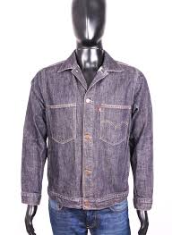 Details About Levis Mens Jean Jacket Grey Jeans Size S