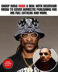Snoop Dogg continues to shape the music industry as the owner of Death Row  Records and with a new publishing deal with Reservoir Media. With a  commitment to reconnecting with his roots,