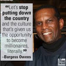 On "FOX & Friends Weekend," Burgess Owens decried NFL players protesting  the flag and the National Anthem.
