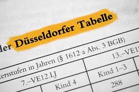 2020) und muss von beiden elternteilen gemeinsam getragen werden. Dusseldorfer Tabelle 2021 Kanzlei Hasselbach