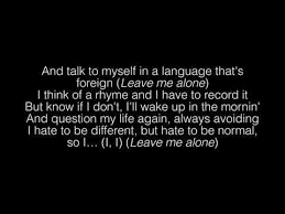 Nf Leave Me Alone Lyrics Youtube Nf Quotes Alone Lyrics Leave Me Alone