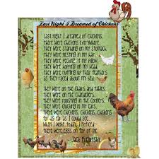 Last Night I Dreamed Of Chickens By Jack Prelutsky I Don T Know How I Never Came Across His Poems As A Child I Think They Re Hilariou Chickens My Dream Poems
