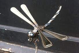 Drill Bit Dragonfly By Shanemartindesigns On Deviantart Welding Art Cutlery Art Metal Sculpture Artists