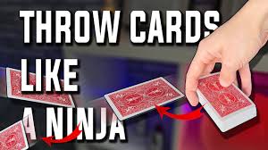 Check spelling or type a new query. Throw Cards Like A Ninja Tutorial Youtube