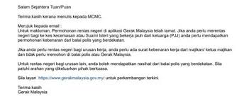 Seiring dengan perkembangannya, untuk sekarang ini surat sendiri memiliki banyak sekali jenisnya yang. Surat Pkpb Asip S Graphic Pkpb Oktober 2020 Lagi Contoh Surat Permohonan Kebenaran Rentas Daerah Untuk Bekerja Semasa Pkp Atau Pkpb Boleh Anda Semak Seperti Di Bawah Ini Lachellecen Images