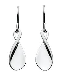 Kit Heath Women S Twisted Petal Drop Sterling Silver Earrings Uk Earrings Women Earrings It S An A Sterling Silver Earrings Silver Earrings Women S Earrings