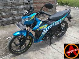 Satria f150 dohc 4 valve. Modifikasi Motor Satria Fu Pelek Jari Jari Otosarjana