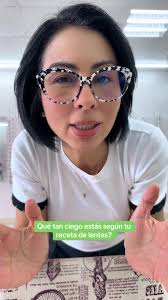 ¿Qué tan ciego estás según tu receta de lentes?